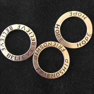 Silpada .925 Retired Sterling Silver Charms